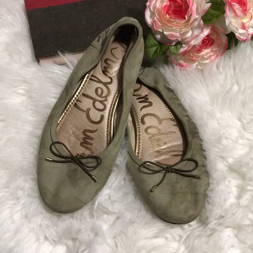 Camo Sam Edelman Flats